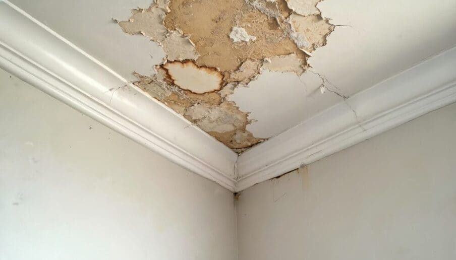 Water damage inspection and mitigation in Glendale